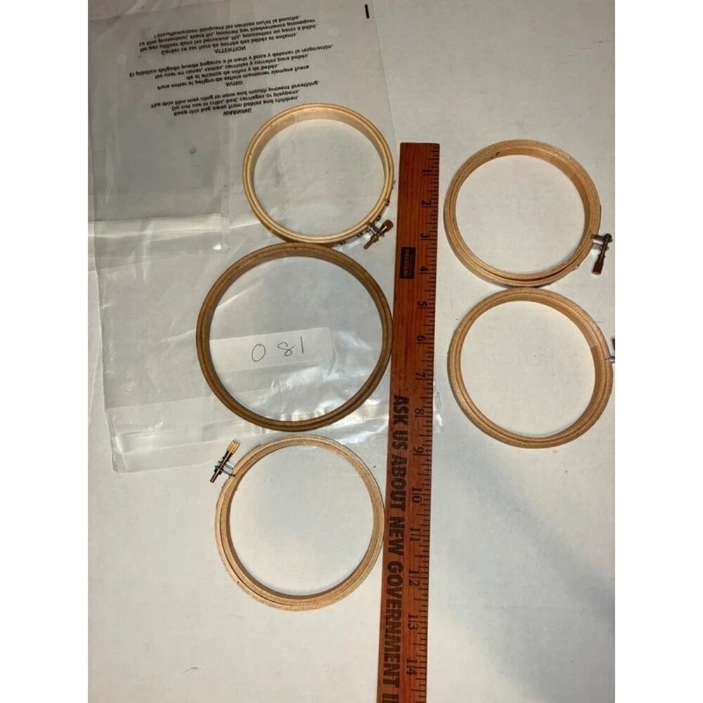 Embroidery Hoops 4 and 5 inch